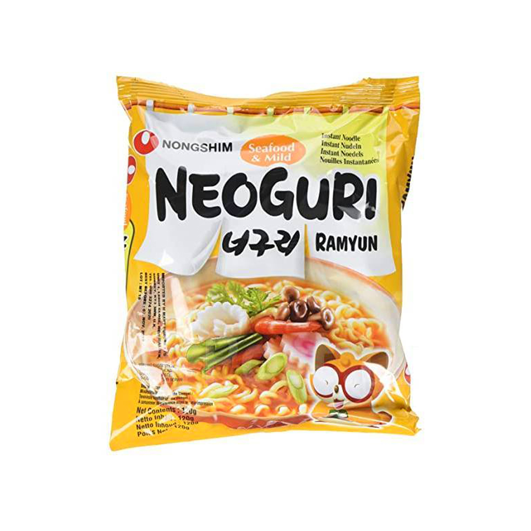 Лапша рамен Nongshim NeoGuri Ramyun со вкусом морепродуктов, 120 гр за 207  ₽ - купить в Калининграде - интернет-магазин Asiator